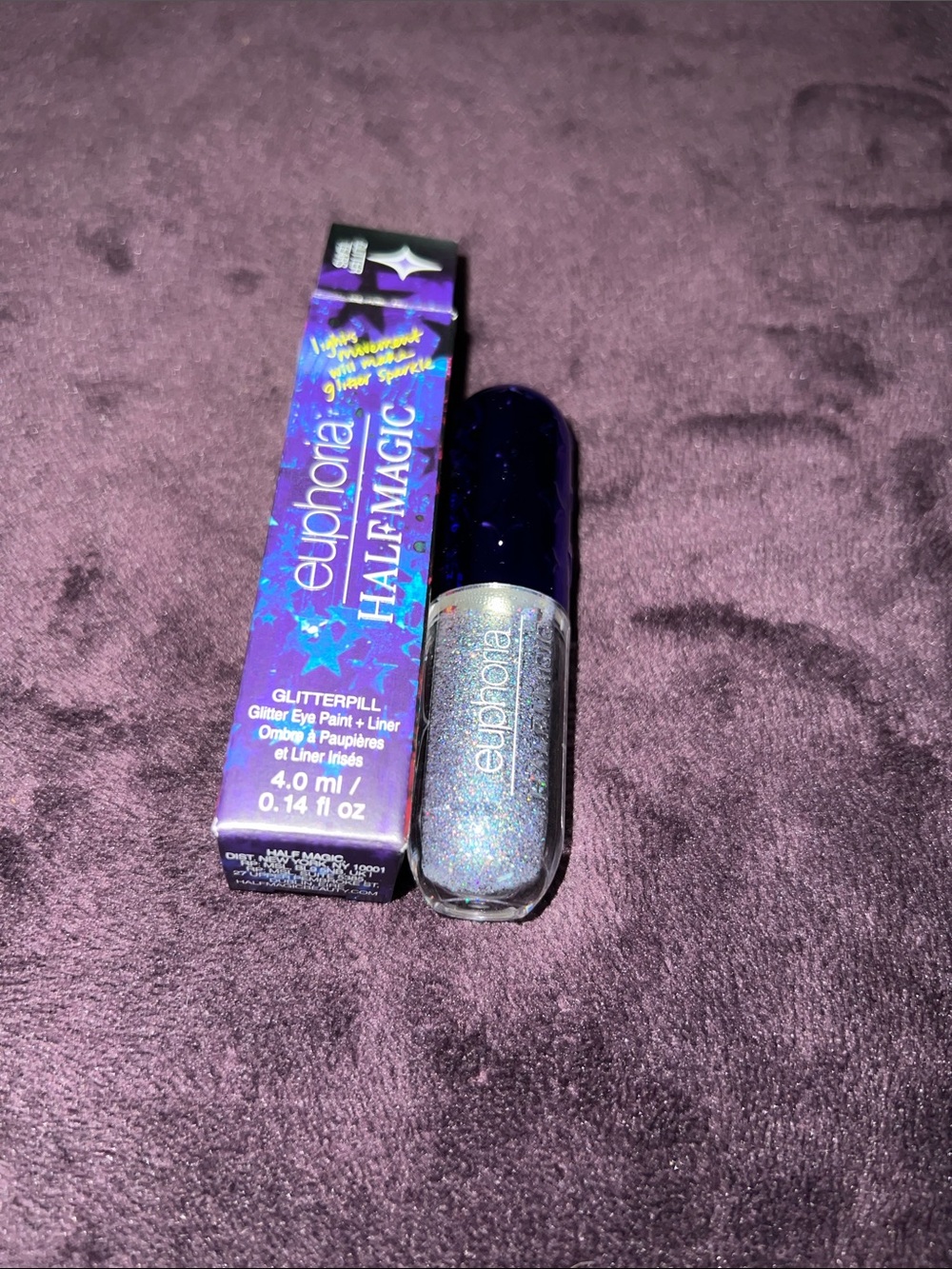 Euphoria HALL-O-MAGIC Glitter Eye Paint + Liner — glitter tears
